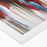 Abstract strokes and lines in vibrant colors create a modern canvas wall art piece, ideal for contemporary home decor, enhancing any living space with artistic flair.