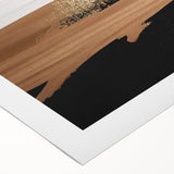 Abstract strokes and lines design on rolled canvas showcasing vibrant colors and dynamic patterns, ideal for modern home decor. Perfect for adding artistic flair to any room.