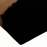 Close-up of a stretched canvas featuring an abstract design with bold strokes and lines in vibrant blue, yellow, and red hues, perfect for modern home decor.