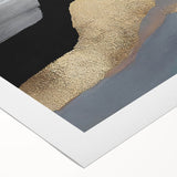 Abstract wall art featuring dynamic strokes and lines in vibrant colors, designed on rolled canvas, ideal for modern home decor or artistic display.