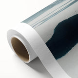 Abstract strokes and lines design in vibrant colors on rolled canvas wall art, showcasing modern artistic expression. Perfect for contemporary home decor.