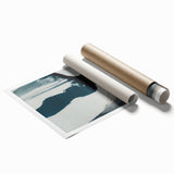 Abstract wall art print showcasing vibrant strokes and lines in a harmonious blend of colors, perfect for modern home decor. Ideal for enhancing artistic ambiance.