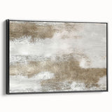 Framed canvas featuring an abstract design of strokes and lines in black, showcasing a modern artistic style. Ideal for contemporary home decor, it adds a striking focal point to any room.