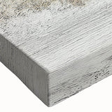 Abstract canvas wall art featuring vibrant strokes and lines in shades of blue, orange, and yellow, showcasing a contemporary design perfect for modern decor.