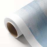 Abstract strokes and lines in vibrant colors create a modern wall art design on rolled canvas, perfect for contemporary home decor, enhancing any room's aesthetic.