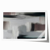 Abstract wall art featuring vibrant strokes and lines in shades of blue, yellow, and red, perfect for modern home decor. This rolled print is ideal for elevating any interior space with a contemporary touch.