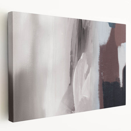 Abstract strokes and lines wall art design on a stretched canvas, showcasing a vibrant mix of colors and textures, ideal for modern decor and artistic spaces.