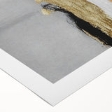 Abstract wall art design showcasing dynamic strokes and lines in vibrant colors, printed on rolled canvas, ideal for modern home decor accent.