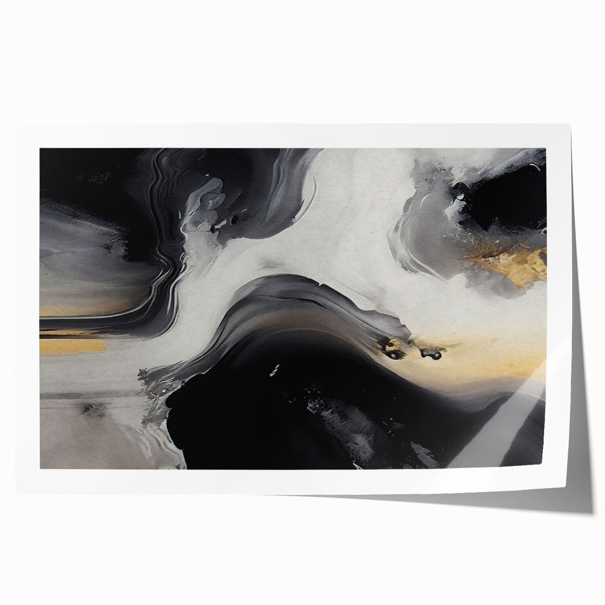 Abstract wall art featuring colorful strokes and lines, showcasing a vibrant design perfect for modern decor. Ideal for adding a pop of color to any room.