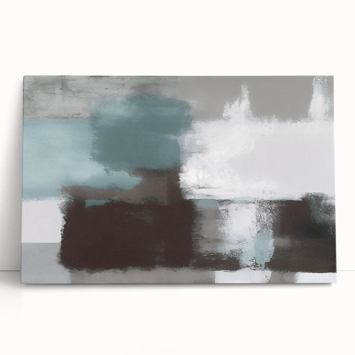 Abstract canvas wall art featuring vibrant strokes and lines in a variety of colors, creating a modern aesthetic. Ideal for contemporary home decor and interior design.