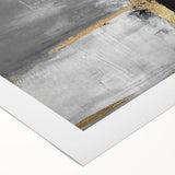 Abstract canvas wall art featuring vibrant strokes and lines in shades of blue, orange, and yellow, ideal for modern home decor. The artwork adds a dynamic touch to any space, showcasing a contemporary design that enhances aesthetic appeal.