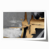 Abstract strokes and lines in vibrant colors create a modern wall art design, showcasing a dynamic blend of textures and patterns, ideal for contemporary decor.