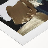 Abstract strokes and lines design on rolled canvas art piece showcasing bold colors and dynamic patterns, ideal for modern home decor. Perfect for enhancing contemporary interiors.