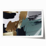 Abstract wall art print showcasing vibrant strokes and lines in a dynamic composition, perfect for modern home decor. The design features a blend of bold colors and intricate patterns, enhancing any interior space with creativity and style.