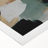 Abstract strokes and lines design in vibrant colors on rolled canvas, showcasing modern wall art perfect for contemporary decor, packaged securely in a sturdy tube.