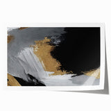 Abstract wall art print showcasing vibrant strokes and lines in a modern design, ideal for contemporary decor. Perfect for adding color and texture to any space.