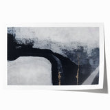 Abstract wall art print showcasing vibrant strokes and lines in bold colors, perfect for modern home decor. Designed for easy framing and display.