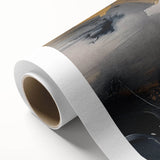 Abstract canvas wall art featuring vibrant strokes and lines in rich colors, ideal for modern decor, showcasing a dynamic design that enhances any room's aesthetic.