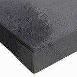 Close-up of an abstract strokes and lines design in vibrant colors on stretched canvas wall art, showcasing intricate patterns ideal for modern home decor.