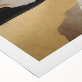 Abstract strokes and lines design on rolled canvas, showcasing vibrant colors and dynamic patterns, perfect for modern home decor. Packaged securely in a sturdy tube for easy transport and display.