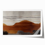 Abstract wall art print showcasing vibrant strokes and lines in a modern design, perfect for adding a pop of color to contemporary interiors. Ideal for home decor enthusiasts seeking unique and stylish artwork.