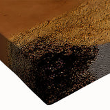 Close-up of an abstract strokes and lines design wall art piece on stretched canvas, showcasing vibrant colors and dynamic patterns, perfect for modern decor.