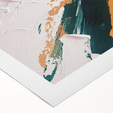 Abstract strokes and lines design on rolled canvas wall art, showcasing vibrant colors and dynamic patterns, ideal for modern home decor. Packaged securely for easy display.