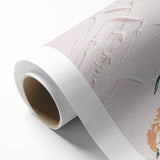 Abstract canvas wall art showcasing a vibrant design of strokes and lines in shades of blue, yellow, and red, perfect for modern interior decor.