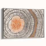 Framed wall art featuring an abstract design of strokes and lines in silver tones, set against a modern interior backdrop, ideal for contemporary decor.