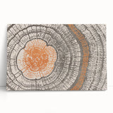 Abstract wall art featuring colorful strokes and lines on stretched canvas, showcasing a modern design perfect for contemporary home decor.