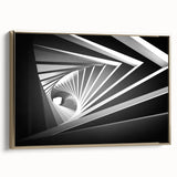 Abstract landscape painting on framed canvas, featuring gold and black tones, ideal for living room decor.