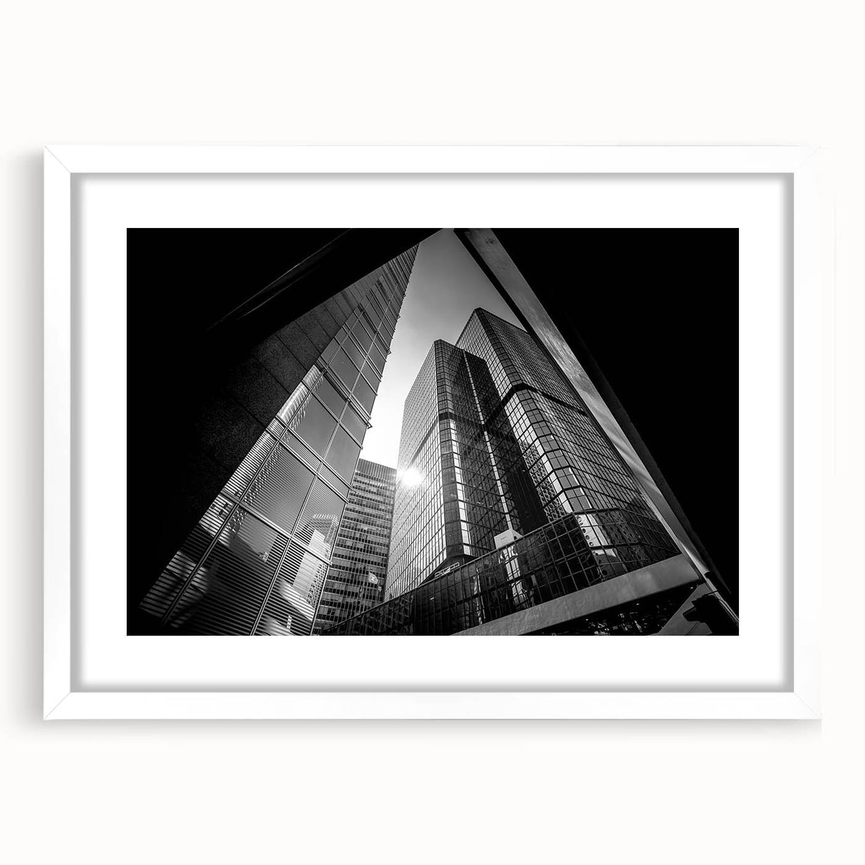 Extra large abstract art print with textured design in neutral shades, framed in white, ideal for living room decor.