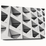 Large abstract wall art in muted gray and blue tones on acrylic glass, ideal for bedroom or dining room decor.