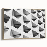 Framed canvas featuring a colorful abstract landscape with gold accents, ideal for modern home decor.