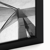 Framed canvas featuring textured black wall art with colorful abstract patterns, ideal for extra large living room decor.