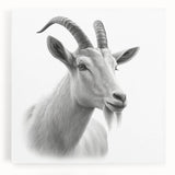 Stretched canvas wall art featuring a detailed antelope design, showcasing vibrant colors and intricate patterns, ideal for wildlife enthusiasts and home decor.