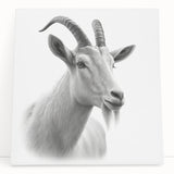 Stretched canvas wall art featuring a vibrant antelope design, showcasing intricate details and earthy colors, perfect for enhancing any wildlife-themed decor.