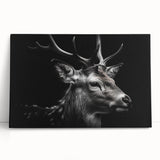 Antelope wall art canvas featuring vibrant colors and intricate design, showcasing wildlife aesthetics. Perfect for enhancing modern home decor with a touch of nature.