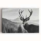 Antelope wall art collection on stretched canvas showcasing a vibrant and detailed design of African wildlife, perfect for nature-themed decor.