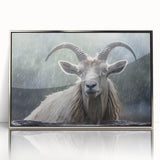 Framed acrylic wall art featuring a stunning silver-front design of an antelope, showcasing intricate details and vibrant colors, perfect for wildlife enthusiasts. Ideal for enhancing home decor with a touch of nature-inspired elegance.