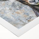 Vibrant rolled canvas showcasing an intricate antelope design from the African wildlife collection, ideal for home décor, featuring rich colors and detailed artwork.