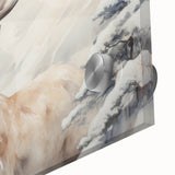 Close-up of a vibrant antelope design wall art piece, showcasing intricate details and colors, ideal for enhancing modern decor in living spaces.