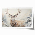 Stylish rolled print showcasing a vibrant antelope design, part of a wildlife wall art collection, featuring rich colors and intricate details, perfect for home decor.