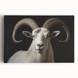 Stretched canvas wall art featuring a vibrant antelope design, showcasing intricate details and warm earth tones, perfect for animal lovers and home decor enthusiasts.