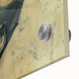 Close-up of a vibrant acrylic wall art piece featuring a detailed bat design, showcasing rich colors and intricate textures, perfect for wildlife enthusiasts and home decor.