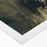 Rolled canvas showcasing a vibrant bat design from the "Animals A Wild Life" collection, emphasizing intricate details and rich colors, ideal for wildlife enthusiasts.