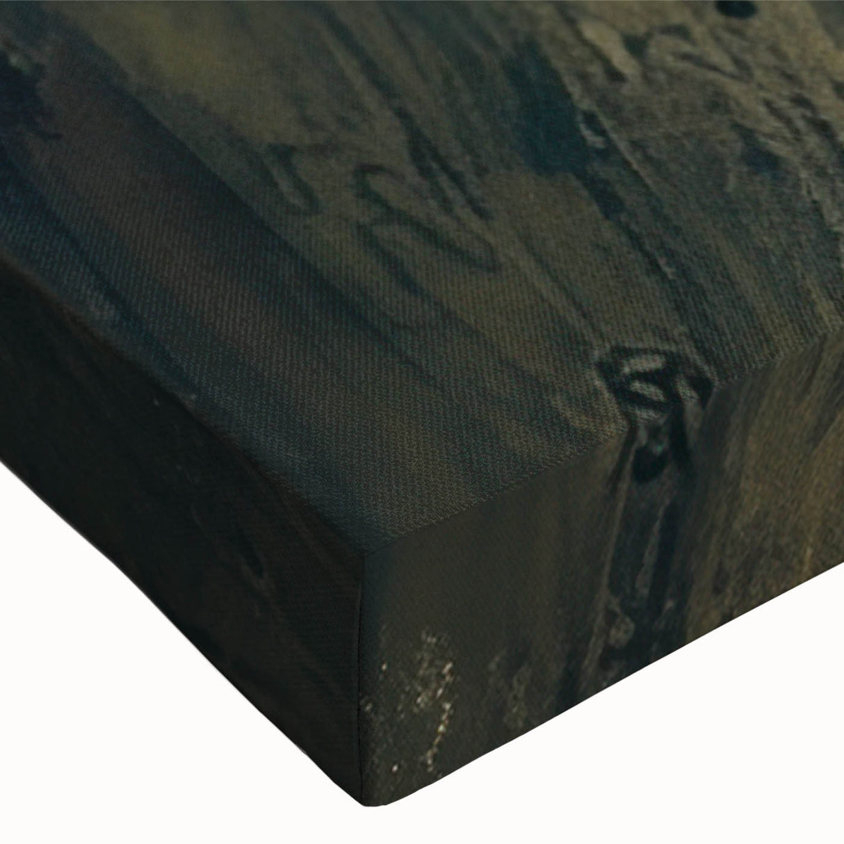 Close-up of a stretched canvas featuring a detailed bat design from the "Animals A Wild Life" collection, showcasing intricate textures and vibrant colors ideal for wildlife enthusiasts.