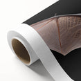 Rolled canvas artwork showcasing a bat design from the "Animals A Wild Life" collection, featuring vibrant colors and intricate details, perfect for nature enthusiasts and home decor.