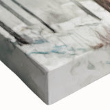 Close-up of a vibrant buffalo wall art canvas, showcasing intricate details of the animal's features and textures, perfect for wildlife enthusiasts and home decor.