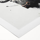 Buffalo wall art design on rolled canvas, showcasing vibrant colors and intricate details, perfect for wildlife enthusiasts and home decor. Ideal for adding an artistic touch to any space.